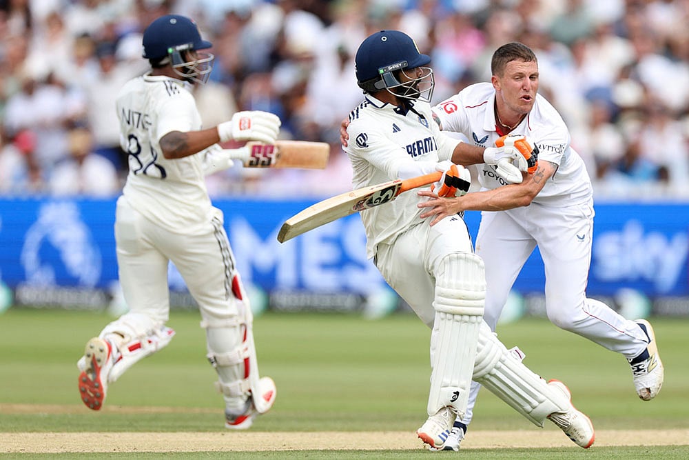 Indias tour of England IND vs ENG 3rd Test Day 5 at Lords cricket ground_Brydon Carse