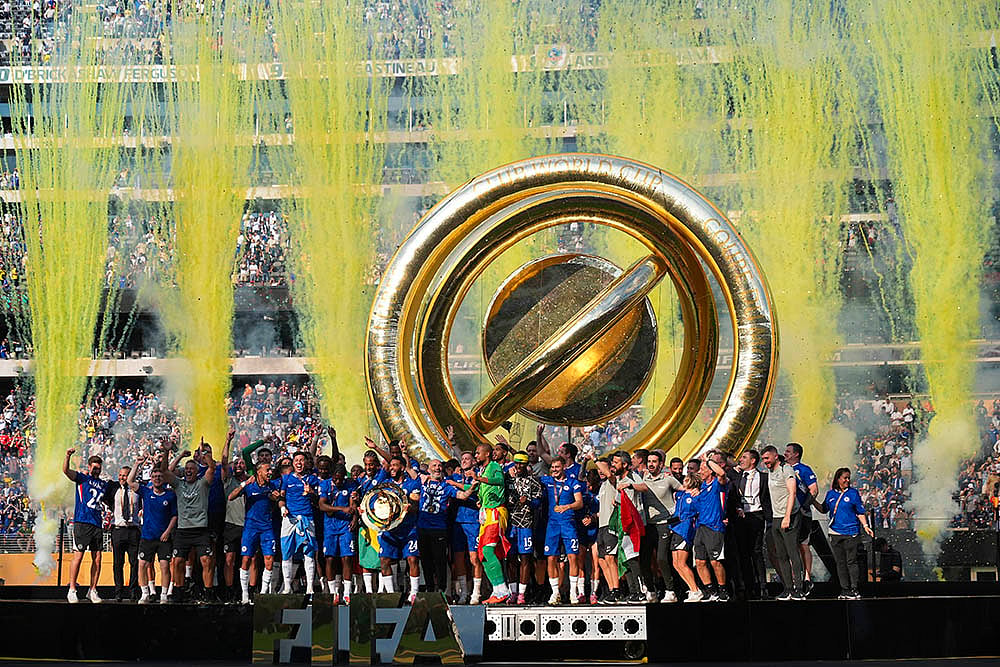 FIFA Club world cup 2025 soccer Chelsea vs PSG Final Match photos: 1