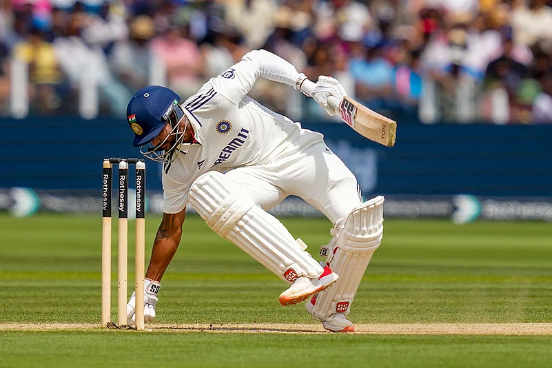 Indias tour of England IND vs ENG 3rd Test Day 5 at Lords cricket ground_Nitish Kumar Reddy