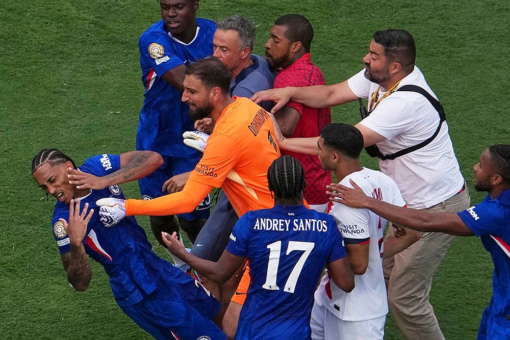 FIFA Club world cup 2025 soccer Chelsea vs PSG Final Match photos: Joao Pedro 
