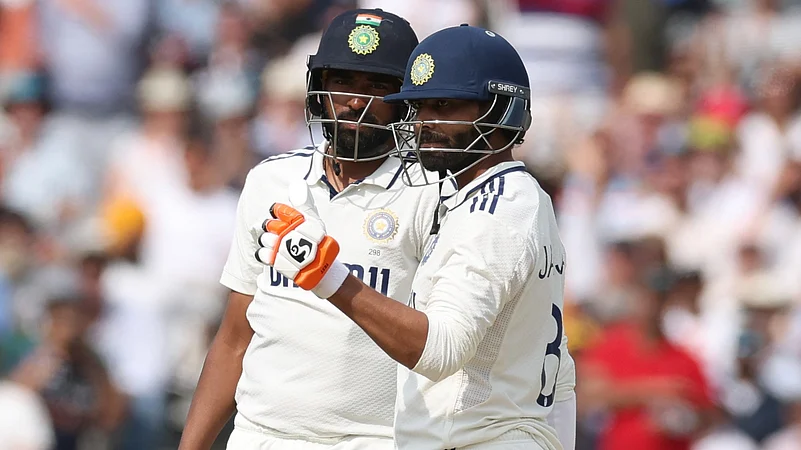 India vs England 3rd Test 2025 Lords Ravindra Jadeja Mohammed Siraj AP Photo