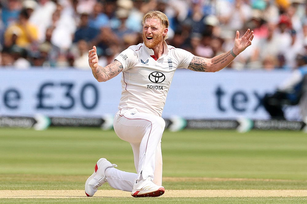Indias tour of England IND vs ENG 3rd Test Day 5 at Lords cricket ground_Ben Stokes 