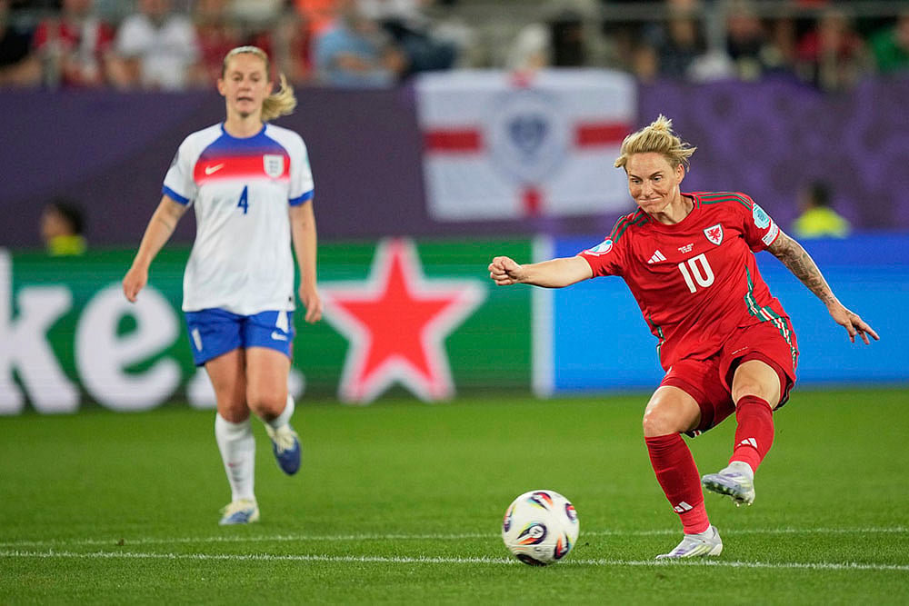 UEFA Womens Euros 2025 England vs Wales soccer group D match photo: Jess Fishlock