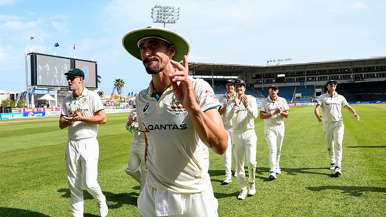 Mitchell Starc took figures of 6-9 on a remarkable day of action - null
