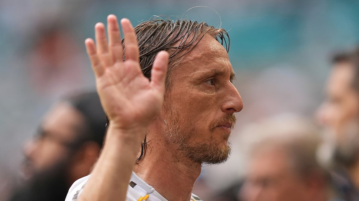 Real Madrids Luka Modric AP 