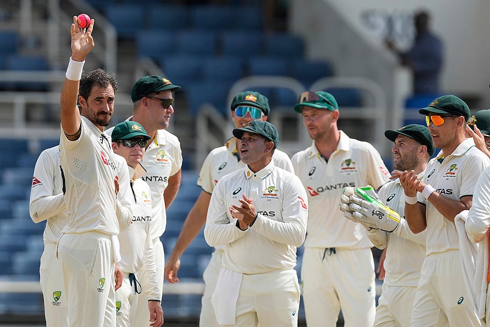 WI vs AUS 2025 3rd Test Day 3