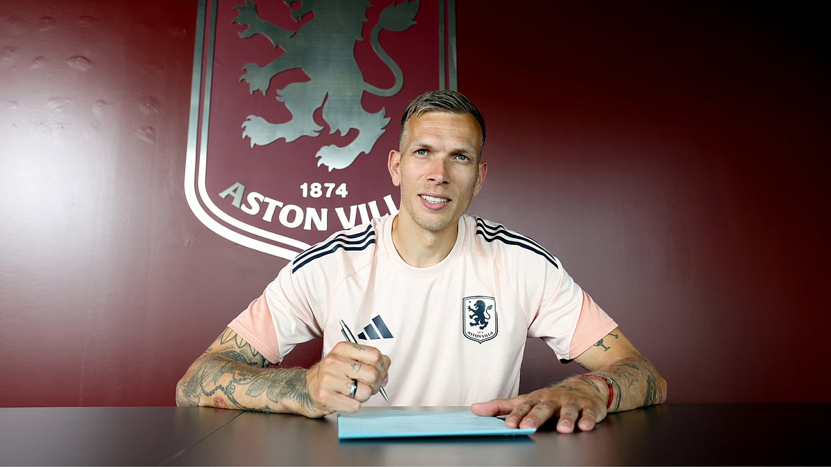 Marco Bizot has joined Aston Villa