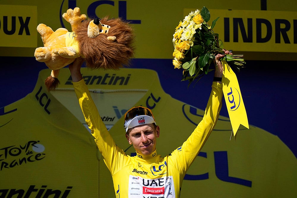 | Photo: AP/Mosa'ab Elshamy : Tour de France cycling race: Stage 9