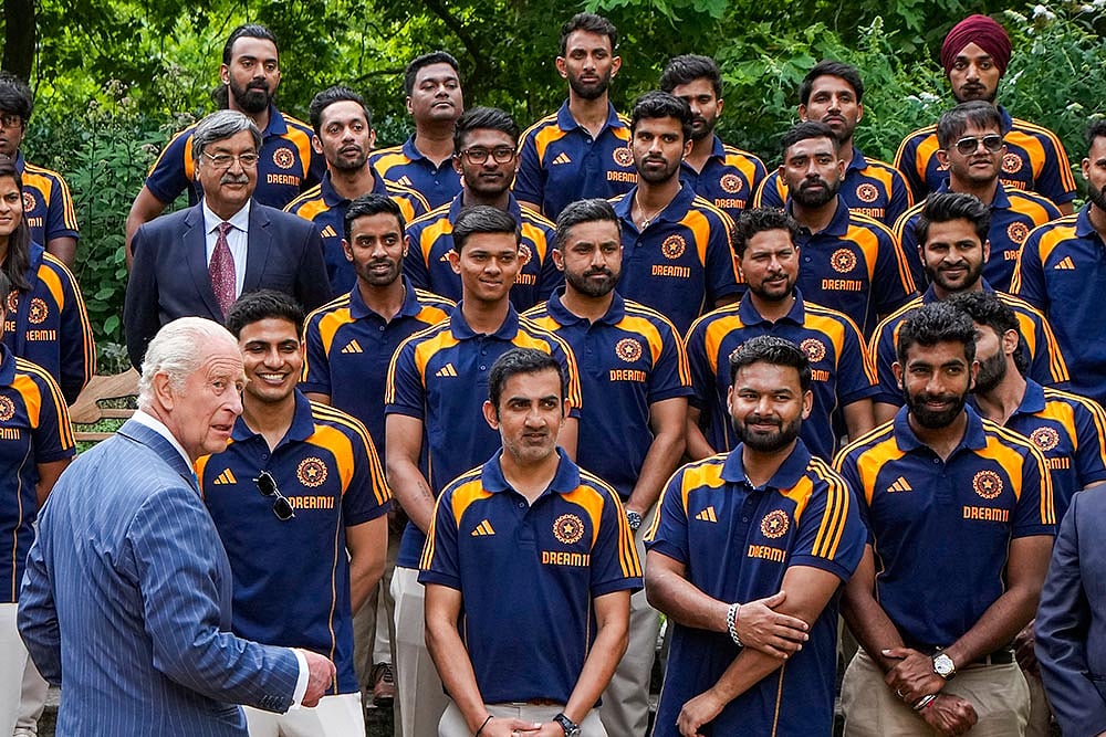 Indian mens, womens cricket teams meet King Charles III