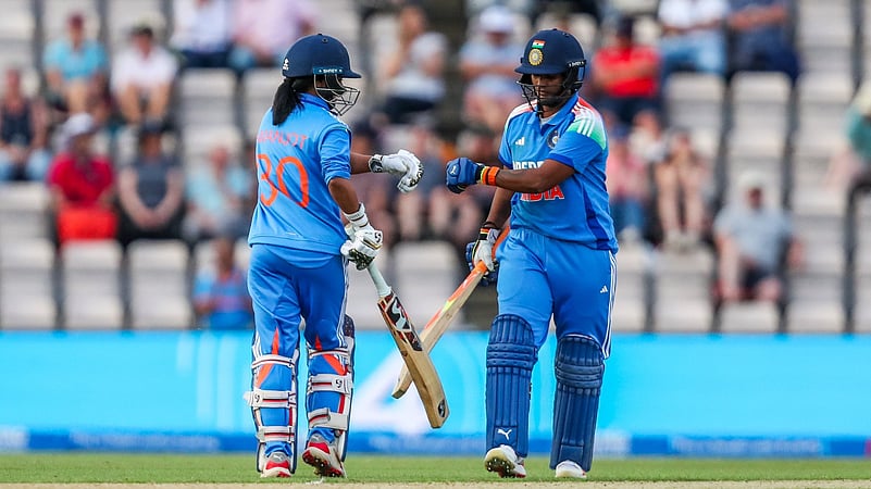 India Women vs England Women 1st ODI Deepti Sharma Amanjot Kaur