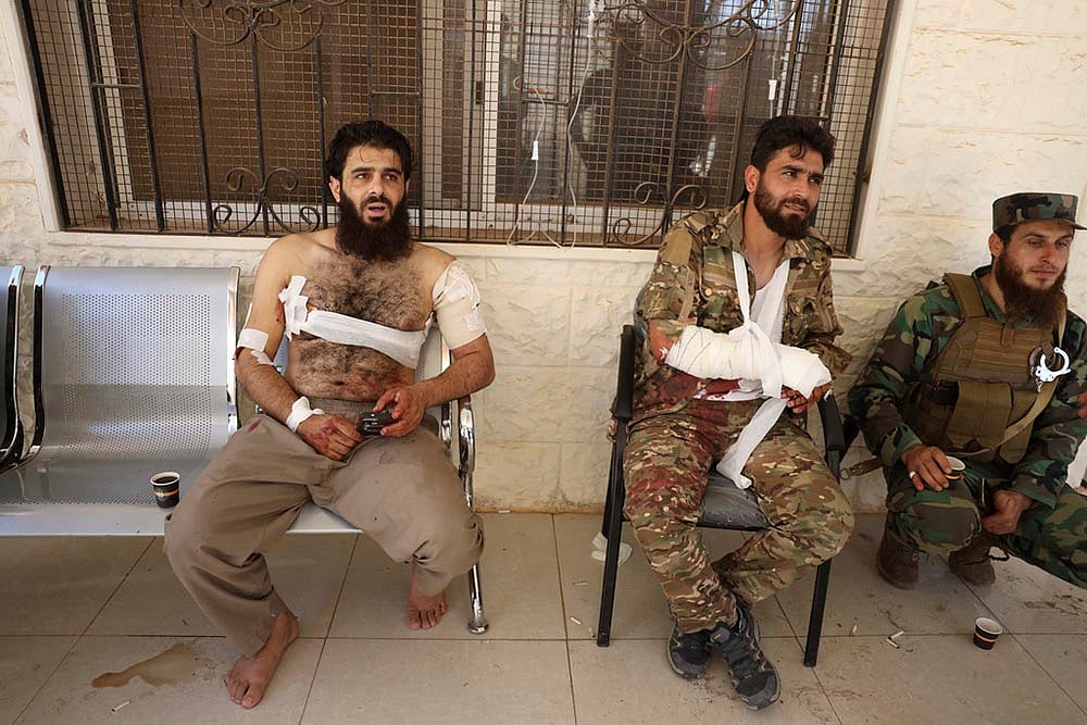 Syria Clashes between government troops and Druze militias