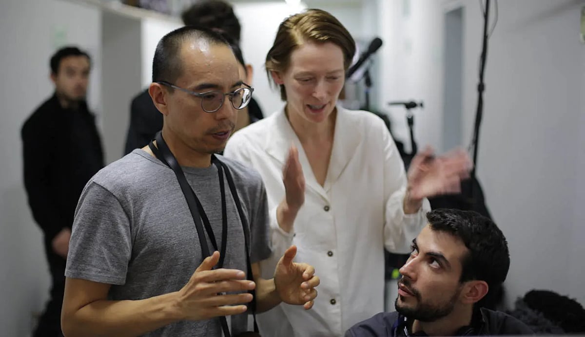 Apichatpong Weerasethakul and Tilda Swinton