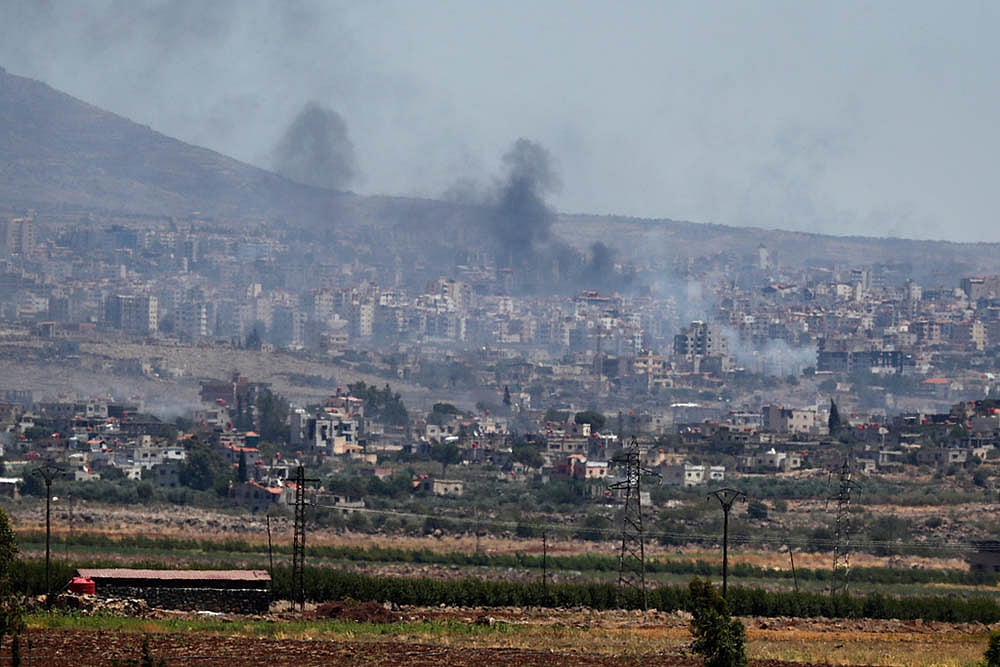 Syria Clashes between government troops and Druze militias