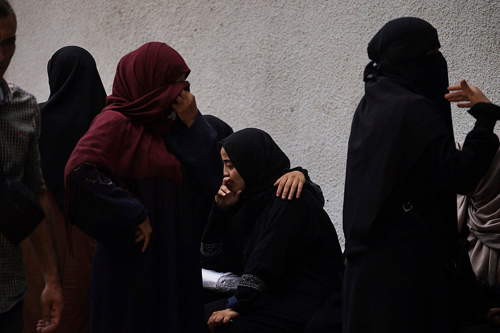 Israel-Palestine conflict in photo; Mourners attend the funeral in Gaza