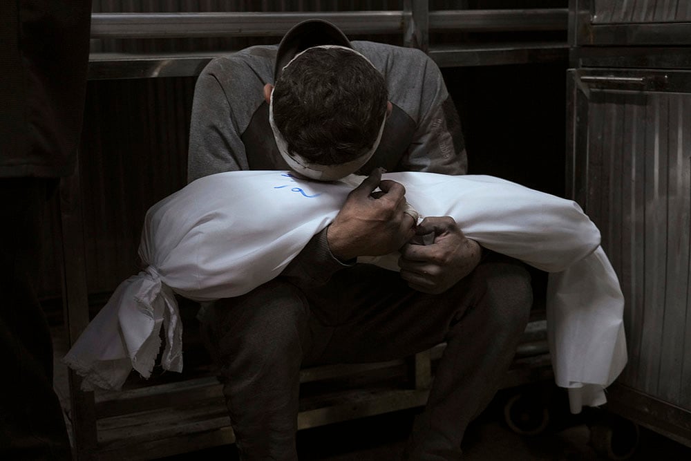 Israel-Palestine conflict in photo; Shifa Hospital in Gaza City