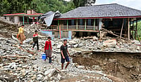 Seraj: A Disaster Zone PTI : Disaster hit Seraj region in Mandi