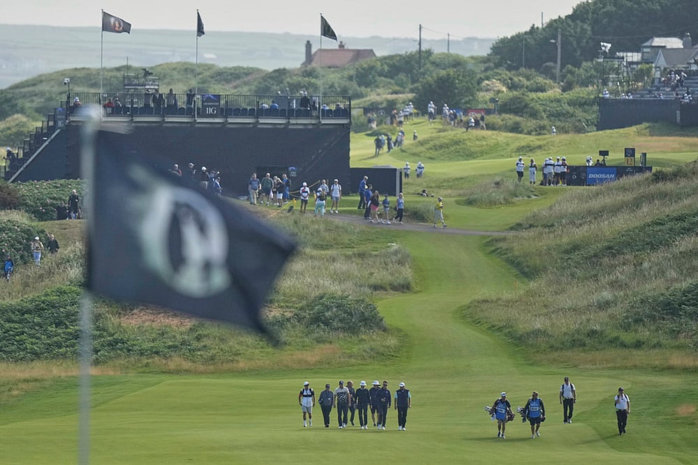 2025 British Open Golf Championship practice round photos: Shane Lowry of Ireland