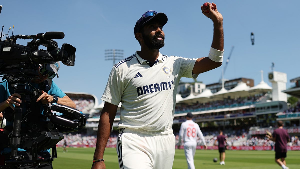 | Photo: File : FIle photo of India fast bowler Jasprit Bumrah.