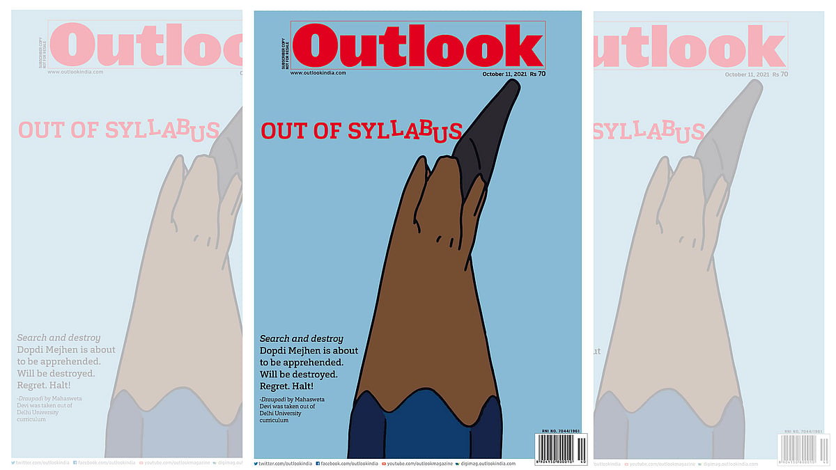 Outlook magazines October 11, 2021’s issue Out of Syllabus 