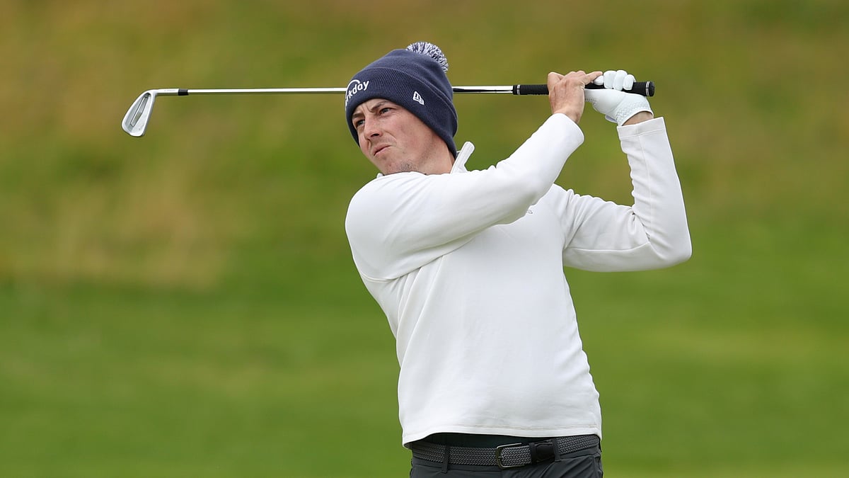 Matt Fitzpatrick at The Open