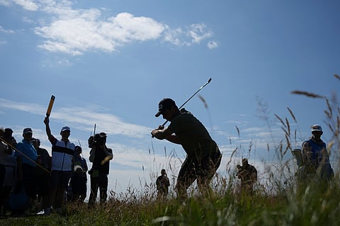 The Open Golf 2025 practice round
