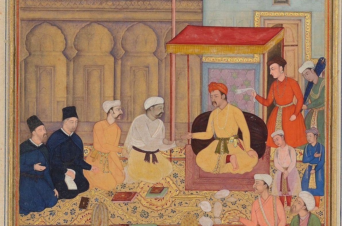 Wikipedia : Representative image: Akbar's court
