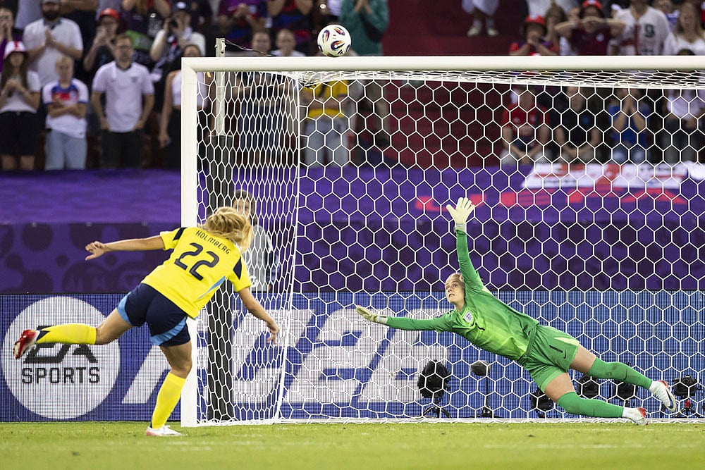 Euro 2025 Sweden England Soccer: England vs Sweden