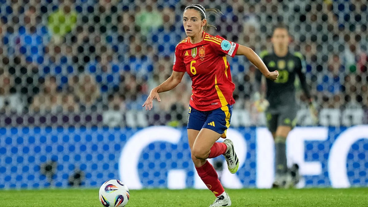 Italy vs Spain, UEFA Womens Euro 2025 Aitana Bonmati AP