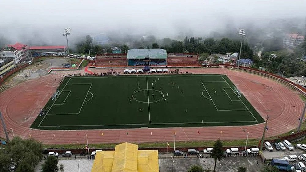 | Photo: Gallant Sports : The high-altitude Tawang Stadium is one of the largest projects undertaken by Gallant Sports & Infra.