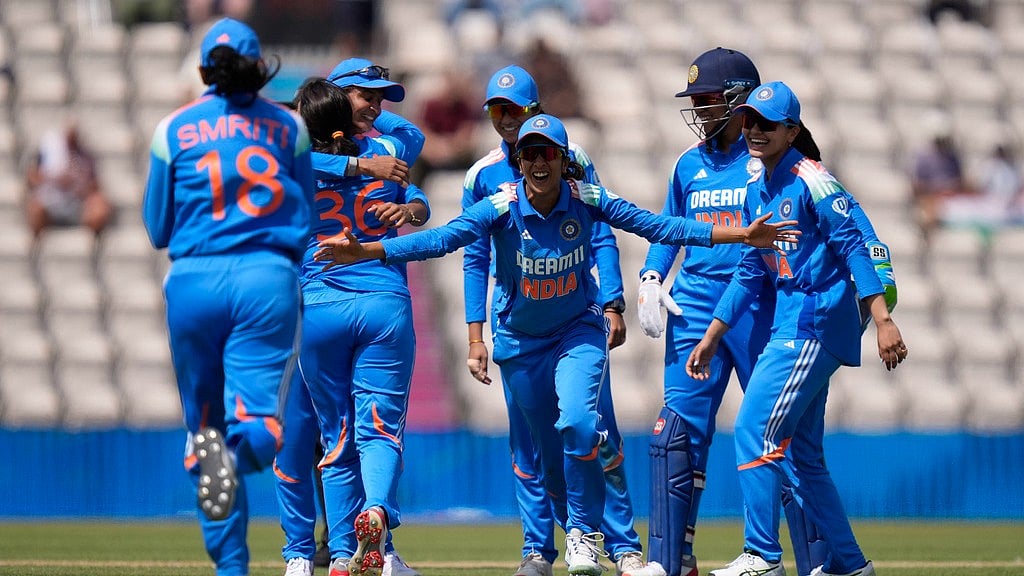 Photo: AP : India vs England, ICC Women's World Cup 2025 Warm-ups