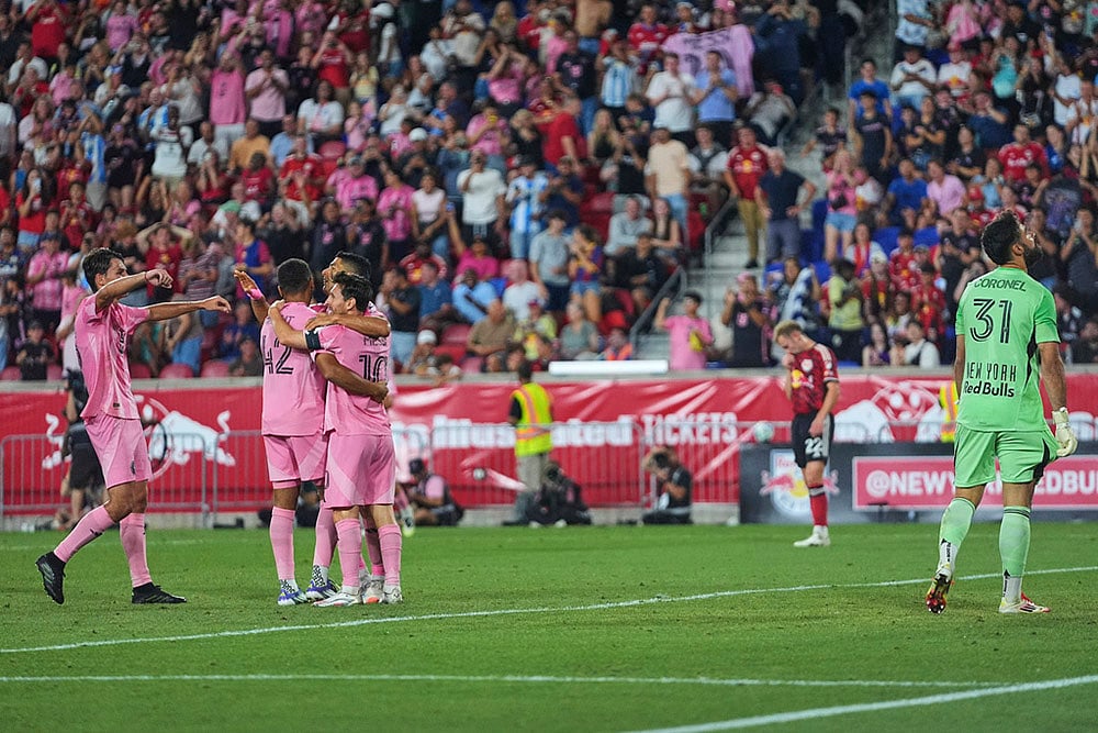 Major League Soccer MLS match Inter Miami vs New York Red Bulls_Lionel Messi 