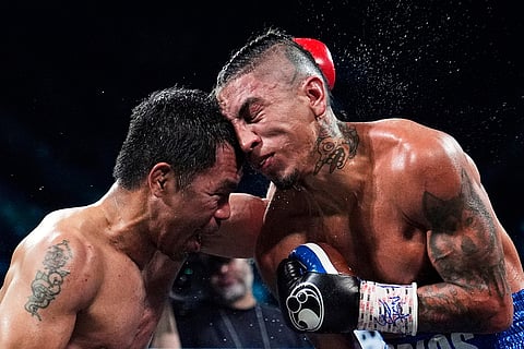 Welterweight Title Boxing: Pacquiao Barrios Boxing