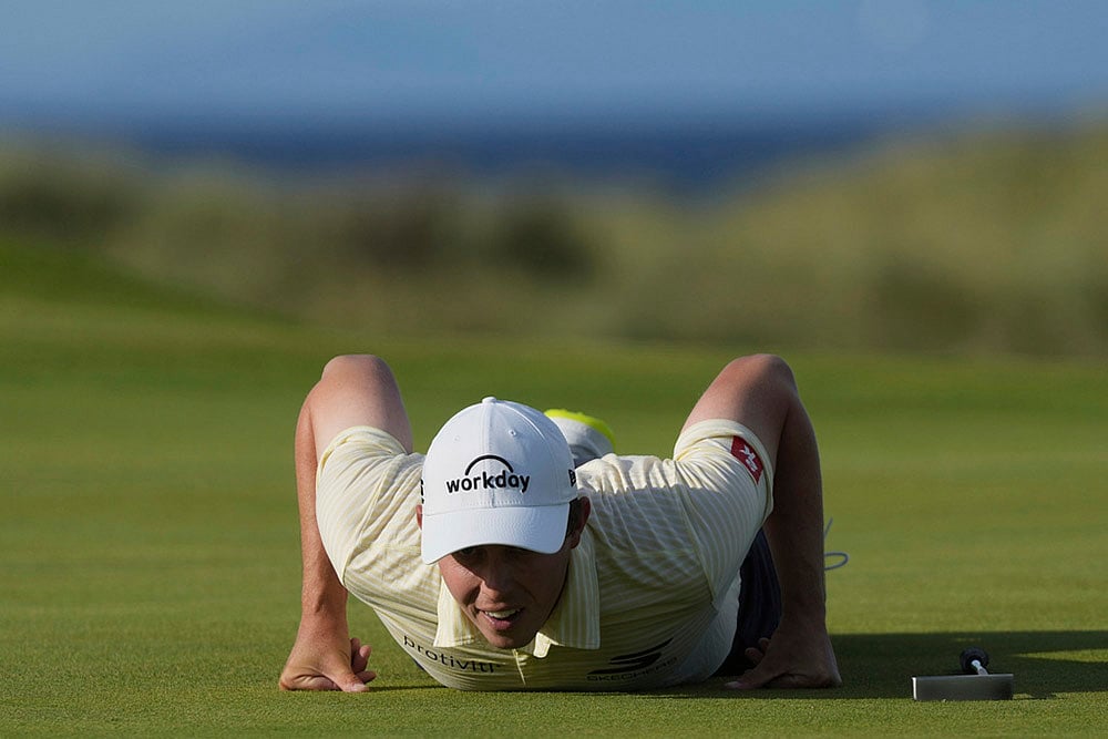 British Open golf championship Third round at the Royal Portrush Golf Club_Matt Fitzpatrick