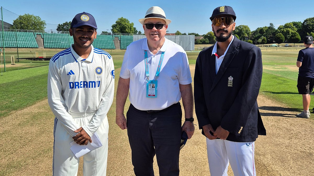 Photo: X/BCCI : IND U19 Vs ENG U19 Live Cricket Score, 2nd Youth Test Day 1: The first match had ended in a thrilling draw in Beckenham.