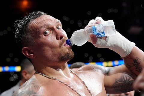 World heavyweight boxing title fight: Oleksandr Usyk vs Daniel Dubois