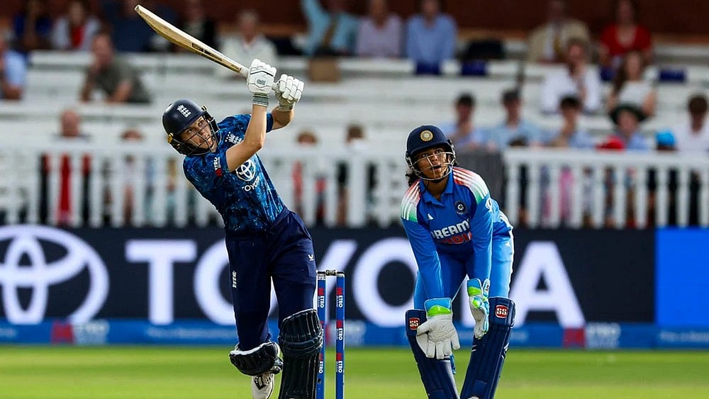 | Photo: Steven Paston/PA via AP : England vs India women's 2nd ODI