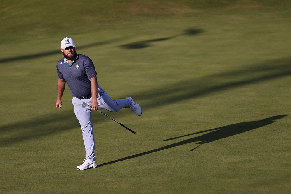 British Open golf championship Third round at the Royal Portrush Golf Club_Tyrrell Hatton