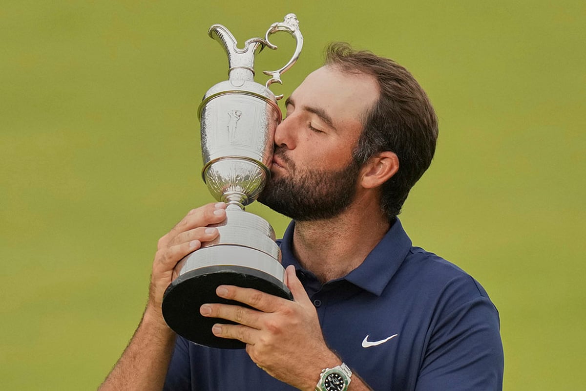 British Open golf championship Final round at Royal Portrush Golf Club_Scottie Scheffler