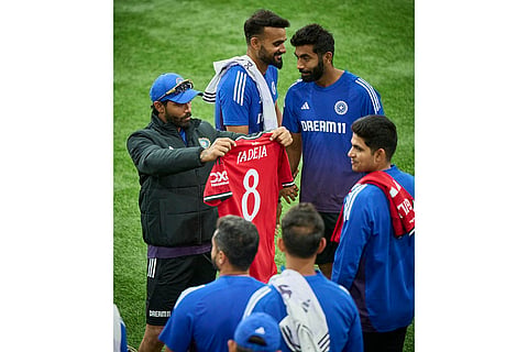Manchester United X Team India Collab