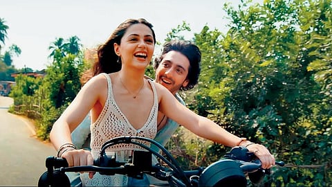 Ahaan Panday and Aneet Padda in Saiyaara
