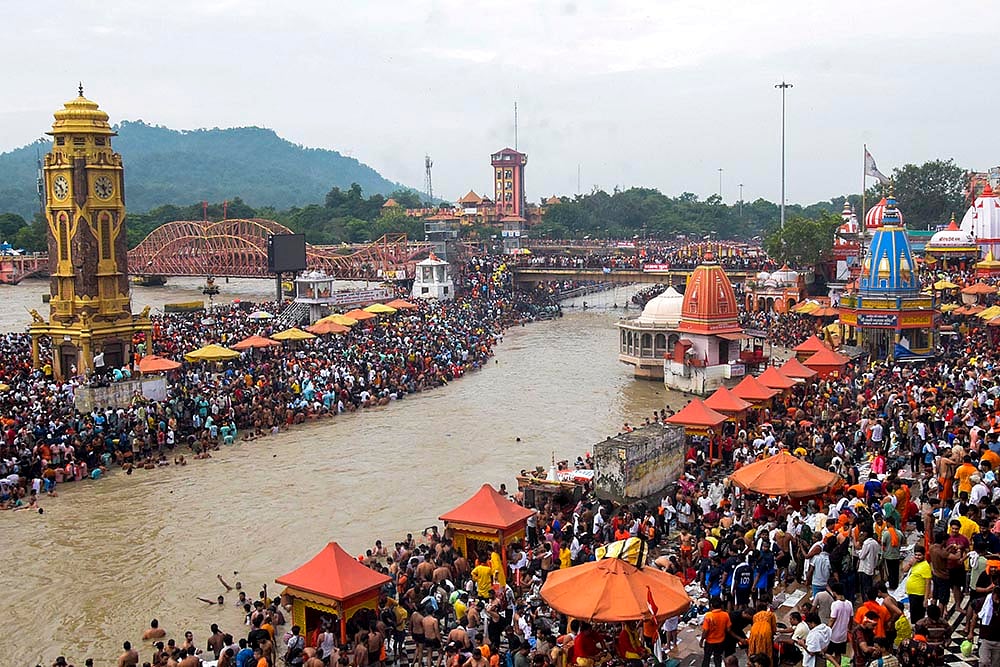 Kanwar Yatra 2025 in Haridwar
