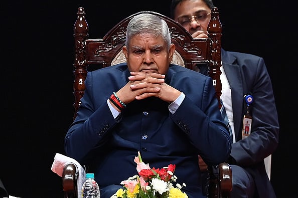 Getty : Jagdeep Dhankhar  resigned as VP of India on July 21, 2025