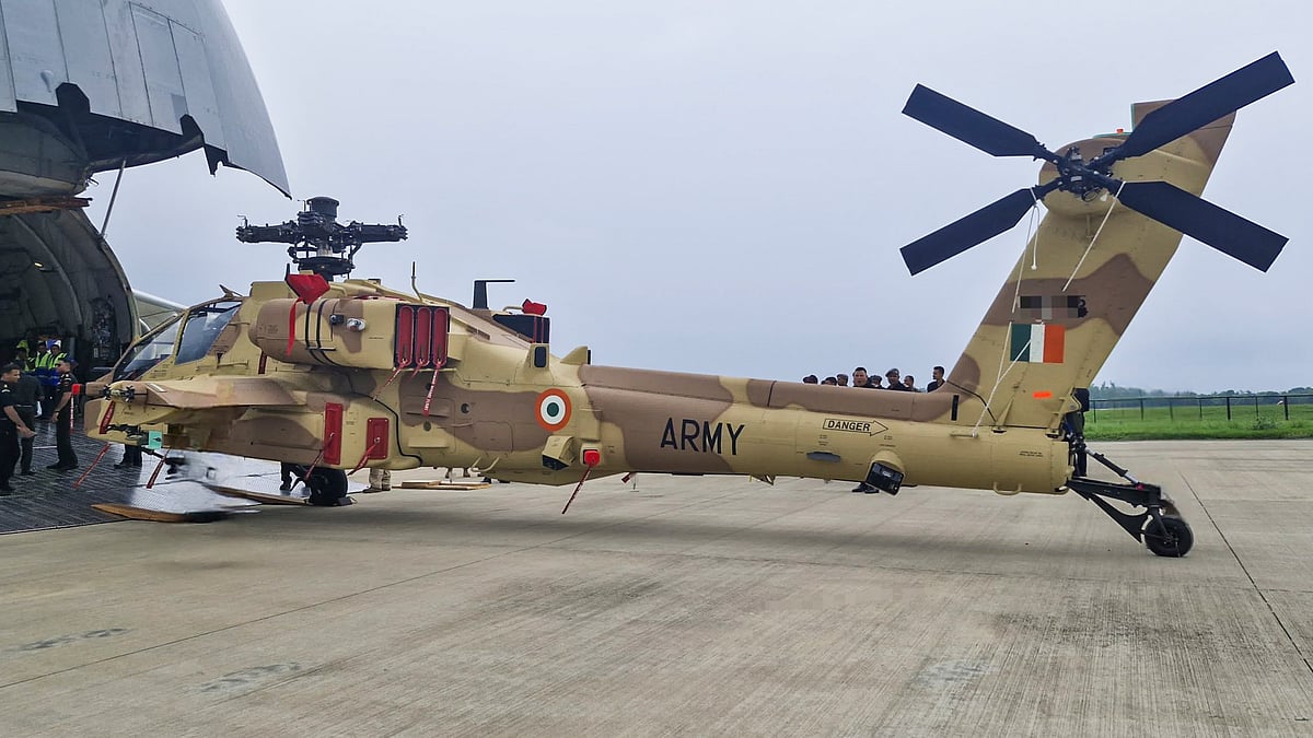 PTI : Apache helicopters for Army Aviation arrives