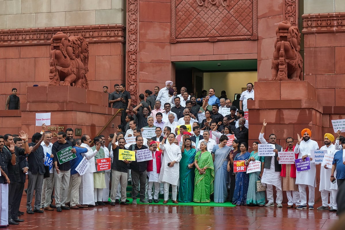 Parliament’s Monsoon Session continued to be marred by disruption as both the Lok Sabha and Rajya Sabha - Photo: PTI 