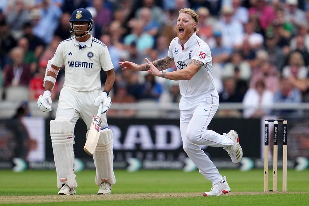 Indias tour of England: IND vs ENG 4th Test day 1 photos from Manchester_Ben Stokes