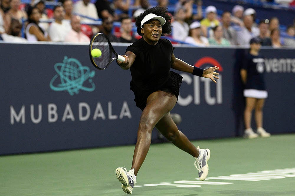 Washington tennis: Citi Open tennis tournament Venus Williams vs Peyton Stearns_6