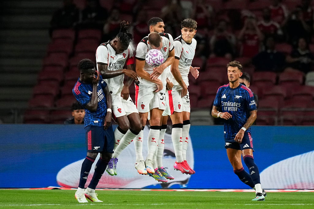 Singapore Soccer Arsenal AC Milan