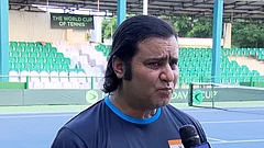 The non-playing captain of India's Davis Cup team, Rajpal in an interview to PTI said the off-field agenda assumes unprecedented significance so that they leave no stone unturned for 2030. - Screenshot: Doordarshan Sports