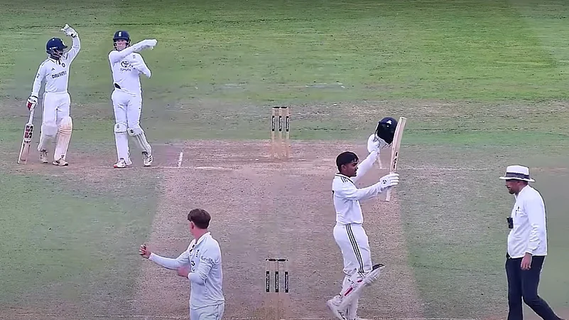 India U19 vs England U19 2nd Youth Test day 4 match report Ayush Mhatre