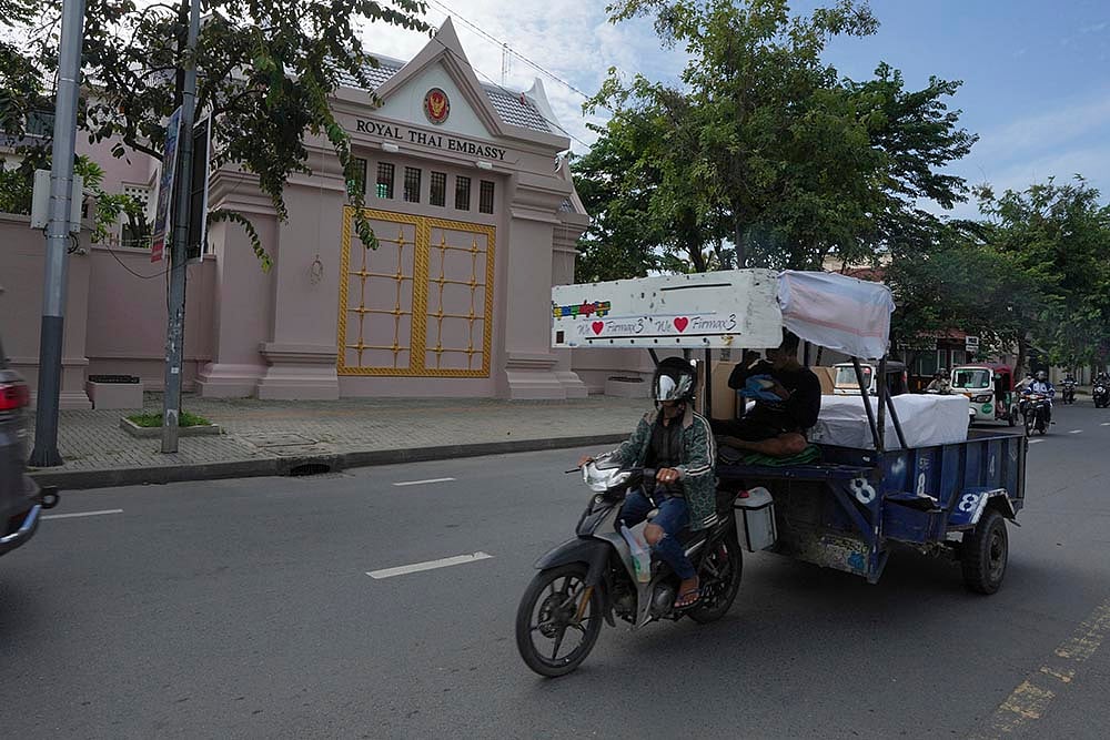 | Photo: AP/Heng Sinith : Thai-Cambodia border conflict